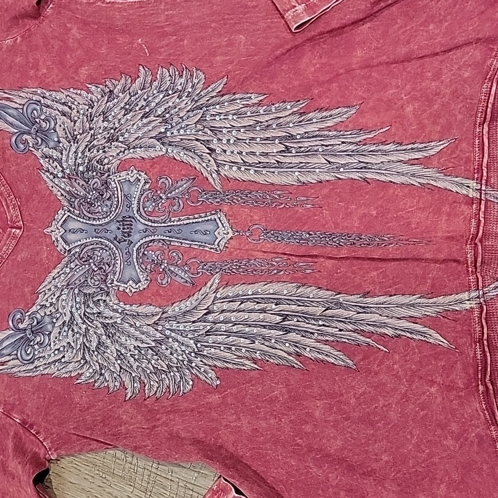 Angel Wings & Bling Tunic Top - Picture 7 of 14
